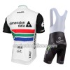 Conjunto Maillot + Culotte Corto con tirantes 2017 Dimension Data Campeonato de Sudáfrica